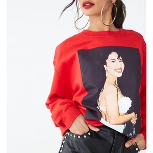 Selena Red Sweatshirt I Believe the Impossible